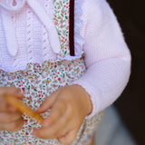 Jersey trenzado Rosa bebé