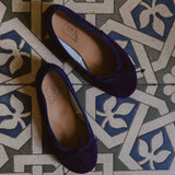 Bailarina Azul marino serraje