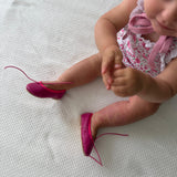 Bailarina fucsia piel