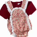 Jersey liso granate